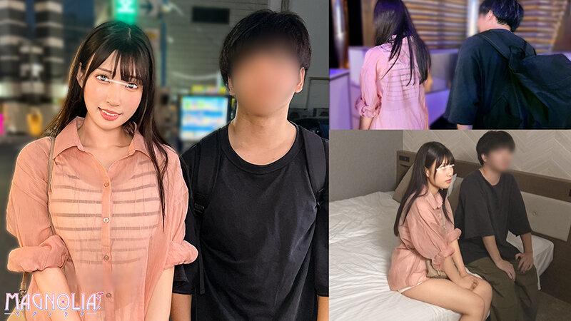 『ラブホに招かれた友達同士の男女は2人きりになったら賞金10万円のSEXゲームに挑戦してしまうのか！？』徹底検証！清楚系美女が恥じらいながらもシックスナインでチ●コにしゃぶりつく！若さに任せて三連中出し→賞金大量ゲット！【街角素人モニタリング♯りえ…のサムネイル画像