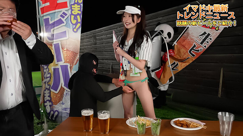 イカサレっ！お天気ニュース「ON AIR 中は絶対に、表情を崩さない」報道局アナウンサー×お天気キャスターイキ我慢SP 森アナAD時代とビール売り子時代、全裸ニュース編のサムネイル画像