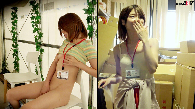 SOD女子社員 7名 業務時間内声ガマン大胆オナニー報告2 仕事中＆オナニー中のギャップ 2画面見比べておシコり下さいのサムネイル画像