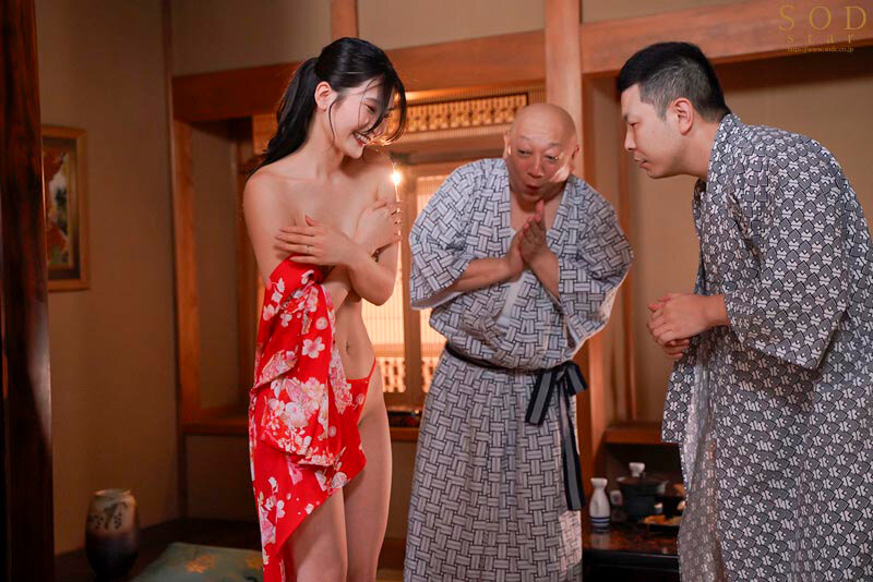 体を張ったおもてなしで経営難を立て直す温泉若女将 コンパニオンは私一人ですが晩酌でも宴会遊びでも中出し接待でも何でもご要望ください。ただしお代はきっちりいただきます… 本庄鈴のサムネイル画像