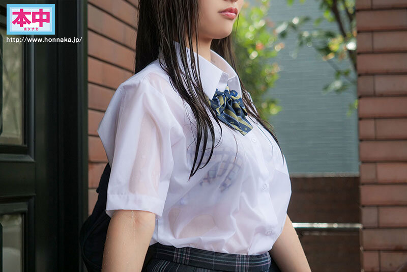 濡れ透けJ●が自宅の軒先で勝手に雨宿りしてたので中出しレ×プ 鈴の家りんのサムネイル画像