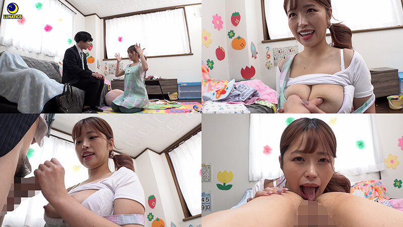 仕事でムラムラが溜まりまくったお疲れち○ぽを気の毒に思った近所の巨乳ギャル保育士がバブみ溢れるあまあま赤ちゃん淫語授乳手コキで何度も癒やし射精させてくれた。 椿りかのサムネイル画像