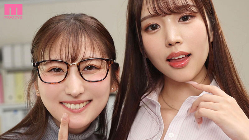 「私と中出し契約して！」営業No.1取りたい不動産レディの奪い合い枕営業！巨乳VS巨尻の誘惑ささやき逆3Pでブッコ抜かれたボク。 新井リマ 末広純のサムネイル画像