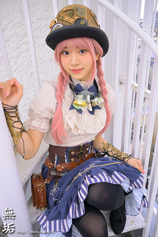 スチームパンク・コスプレイヤー 快感を欲しがる発情コスプレ少女と完全着衣オフパコ5SEX 赤名いとのサムネイル画像