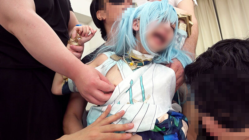 孕ませ特化【中出しザーメン15発】極スレンダー140cm台ミニマム天使レイヤー【メンタル崩壊公衆便所SEX教育】大嫌いなキモオジ集団の極太膣射で【妊娠屈服ドMトランス絶頂】壮絶7P大乱交2本立てSPのサムネイル画像