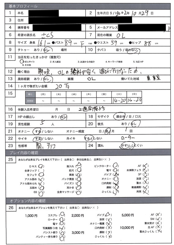 風俗面接SEX盗撮 本番推奨風俗店の面接→SEX体験講習パーフェクト流出！！ ＃001 面接シロウト 3名245分のサムネイル画像