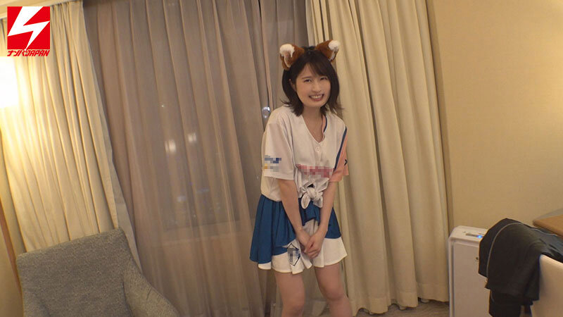 あの、プロ野球中継カメラに抜かれたガチ日●ハ●ファン美少女がAV出演！ 球場に行けば80％の確率で抜かれるという美巨乳Gカップ少女が自前のきつねコスダンス衣装着て乳揺れ抜き抜き中出しエッチのサムネイル画像