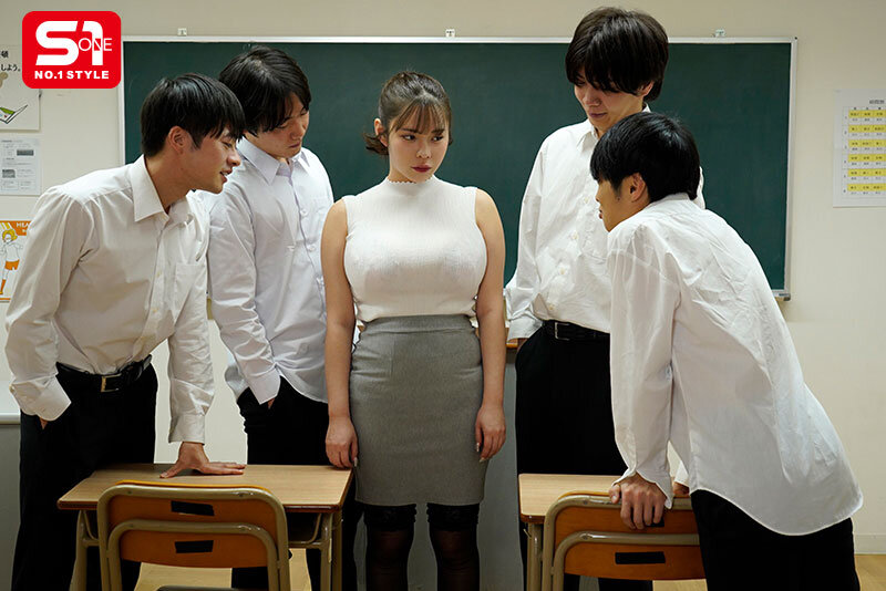 緊縛Jcup女教師 肉オナホレ●プ輪● 弱みを握られた巨乳教師は拘束され好き放題揉みしゃぶり舐め輪●される… 五条恋のサムネイル画像