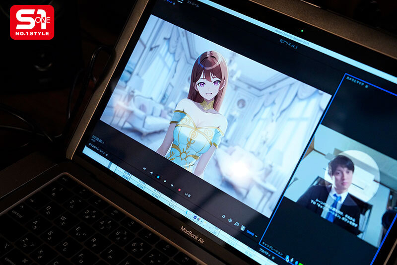 憧れの美人上司が死ぬ程エロいオナニー配信者（Vtuber）だと部下の僕だけが気付いて… 花アリスのサムネイル画像